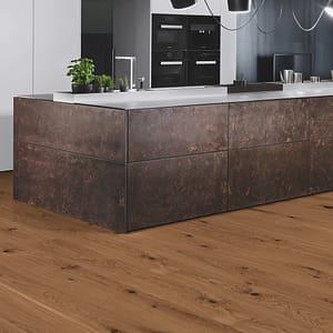 Maintenance Free Plank Amber Oak, Lively Colourful, Bevelled, Brushed - Image 4