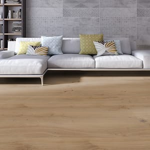 Maintenance Free Plank Auster Oak, Rustic, Bevelled, Brushed - Image 2